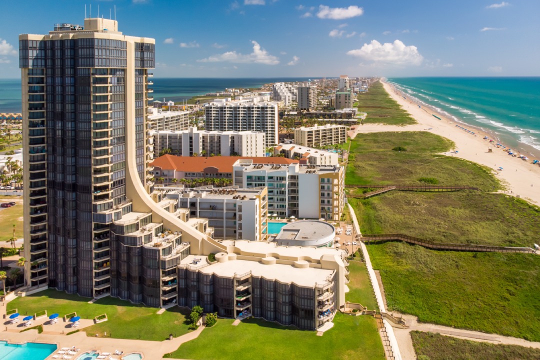 South Padre Island TX on a nice sunny day